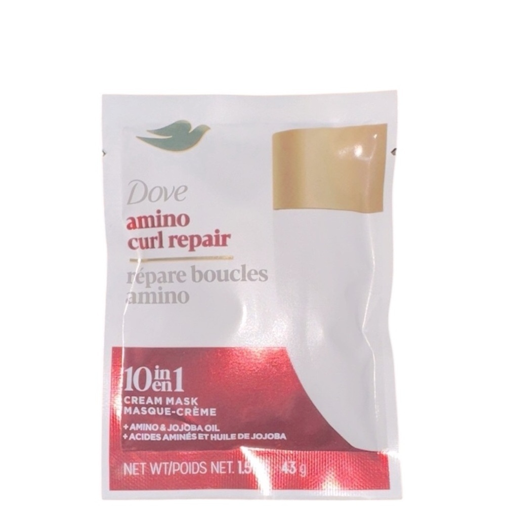Amino Curl Repair 10 in 1 Cream Mask - sample pack size